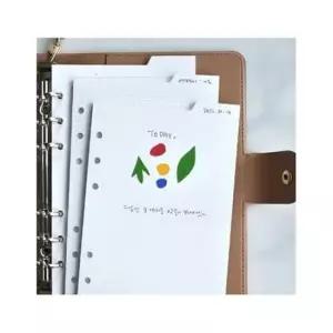 [문구/오피스] A6메모리필속지 3P 디자인 리필지 노트 인덱스패드