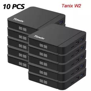셋톱박스 Tanix W2 안드로이드 11 스마트 TV 박스 10개L묶음 Amlogic S905W2 AV1 BT 2GB 16GB 24G5G 듀얼