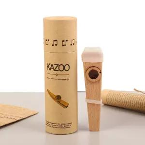 카주 휴대용 나무 Kazoo 하모니카 플루트 기타 우쿨렐레 반주 악기 입문용