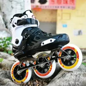 레이싱 인라인 3륜 입문용 스피드 스케이트 성인용 롤러스케이트 륜 연습용