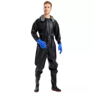 전신 방수옷 레인팬츠 낚시 일체형 방수복 비옷 부츠 원피스 점프슈트 낚시