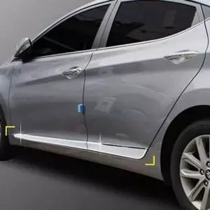 도어 몰딩 아반떼 MD 사이드 언더라인 크롬 튜닝 용품