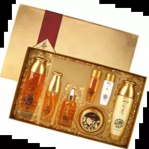 화장품 순금분함유 한방 골드 여성 기초 5종 기획세트