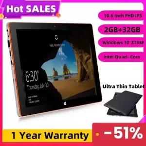 게임용태블릿 EZpad 초박형 106인치 윈도우 10 태블릿 인텔 Intel Z3735F 32비트 쿼드 코어 144GHz 2GB RAM