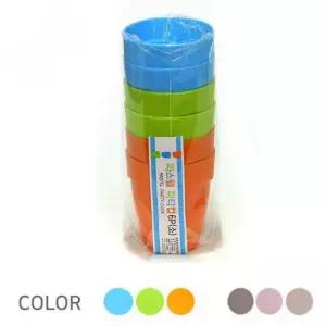 (10개묶음) 파스텔 칼라 파티컵(소) 6개