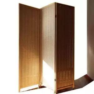 가정용 파티션 원목 일식 간이 한식 우드 정원 칸막이 대나무 사무실 가림막