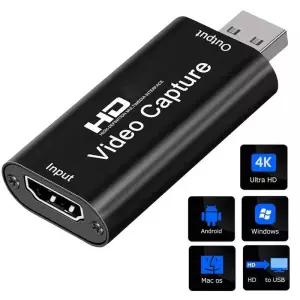 HDMI캡쳐보드 녹화 방송 4K HDMI 호환 비디오 캡처 카드 보드 PS4 게임 DVD 카메라 USB 20 1080P 그래버 레