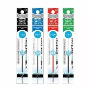 [문구] 볼펜 리필심 0.4mm 10개 세트 1P 학교 학용품 필기구