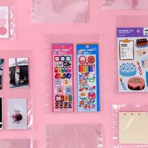 [문구] 워너디스 A5 6공 스티커 바인더 리필 속지 5종 5P