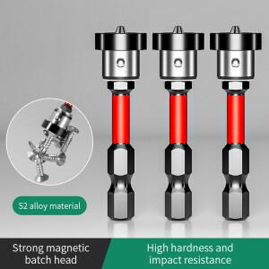 포지셔닝 스크루 드라이버 비트 마른 벽에서 나온 나사 50mm 석고 보드 배치 헤드 드릴링 도구 찾기