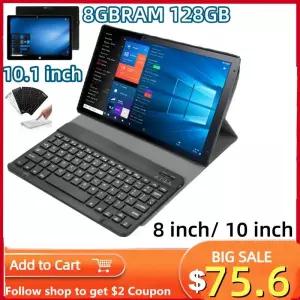 게임용태블릿 핫 64비트 101인치 X5-Z8350 CPU 8GB 램 128GB 저장용량 윈도우 10 태블릿 PC AR10 1920x1200
