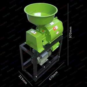 가정용 소형 다기능 밀가루 분쇄기, 밀기울 분리 밀 옥수수 연마기 완두콩 (모터 없음)