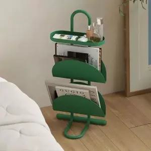 미니멀디자인 오브제 감성 철제 미니 책꽂이 인테리어 매거진 랙 수납 선반