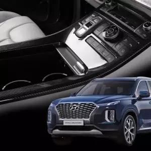 몰딩 기어패널 카본 커버 팰리세이드 부착용