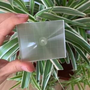 ProScope 밝은 교체 프레넬 분할 초점 스크린, 그리드 포함 롤라이플렉스 SL66 55.5x62mm