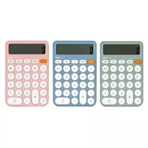[문구/오피스] 델리 파스텔 계산기 1P 건전지 일반계산기 사무용