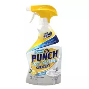 청소 다목적 소다 스프레이 세정제 레몬향 800ml 1개 과일세척 설거지