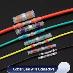 전선연결단자 커넥터 솔더 씰 와이어 방수 전기 케이블 열 수축 튜브 버트 스플라이스 키트