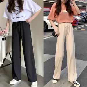 여성슬랙스 하이웨이스트 와이드 바지