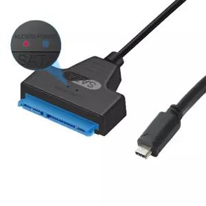 C Type to SATA3 변환컨버터 SATA3변환컨버터/C타입/데이터/송수신/케이블/커넥터/연결/사무실/다용도/포트