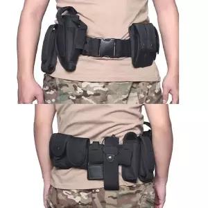 전술 허리벨트 안전요원 보안요원 경비벨트 다중포켓