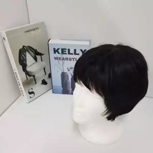 남자 남성 통가발 중장년 노인 자연스러운 내추럴 가발 짧은머리