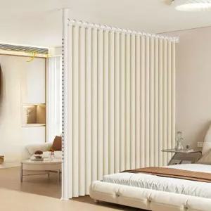 커튼 파티션 무타공 침대가림막 막대 암막 행거형 병풍 거실 세로가로봉 가벽 업소용