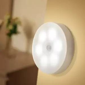 은하수무드등 충전식 스탠드 붙이는 편리한 원형간접등 백색