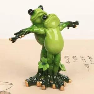 홈데코 인형 개구리소품 실내장식 미니소품 개구리 인형1개