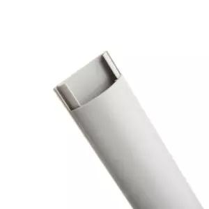 케이블 전선몰딩 회색 반달 정리 바닥몰드 전선정리 가리개