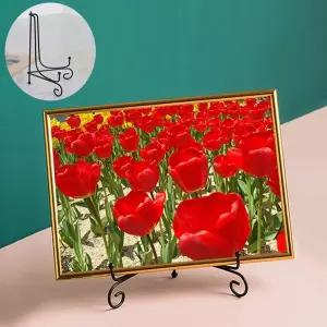 사진 액자 접시 홀더 접이식 받침대 4호 5개묶음