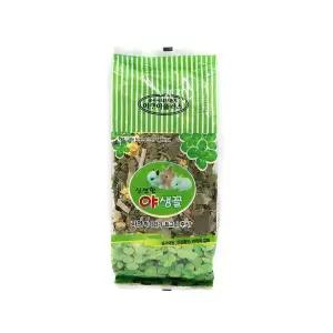 신선한야생꼴 토끼 기니피그 먹이 80g 건초류 어린토끼 간식 사료