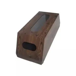 벽걸이 냅킨함 목향 W 나무 고목 냅킨통 터치냅킨케이스