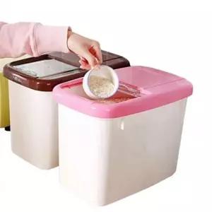 잡곡보관 쌀통 10KG 항아리 곡물저장 플라스틱