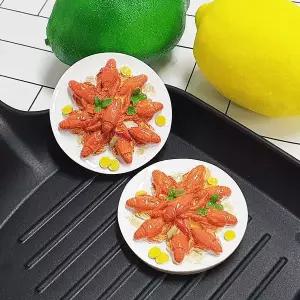 음식 모형 마그넷 가재