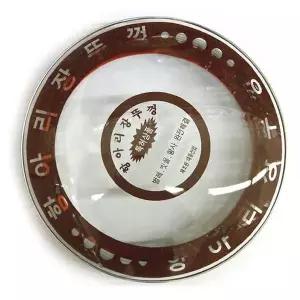 장뚜껑 항아리 유리 단지 장독 1호 된장 뚜껑 20cm