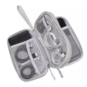 bob 더블레이어 멀티수납 3단 휴대용 파우치 보조 다