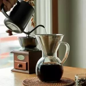 핸드드립 커피 세트 스테인리스 추출 도구 구성