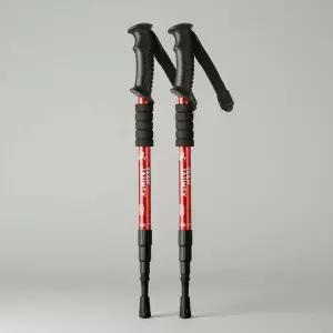 [셀러에이드]등산 스틱 트레킹 폴 I자형 2P 세트 경량 보행 보조 지팡이 등산용품