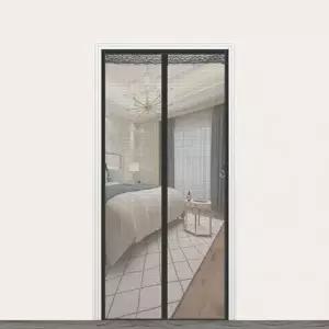 현관문 방충망 자석 모기장 벌레 방문 설치형