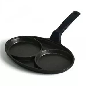 에그팬 2구 미니 후라이팬 팬케이크 브런치팬