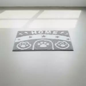 자카드 데이지 욕실 발매트 현관 매트 인테리어 러그 50x80