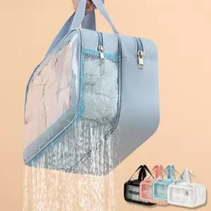 27cm스윔 2중분리 매쉬 방수 수영 목욕가방 205701