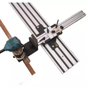 조기대레일 트리머 원형 홈파기 고정 지그 목공용 톱다이 목공루터