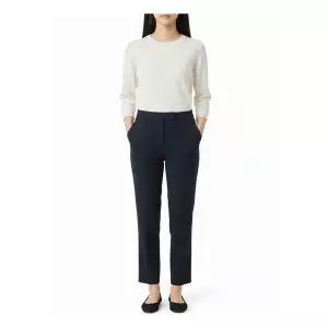 [크로커다일레이디]차콜 스티치 밴딩 일자 베기핏 팬츠 CLCMPT103