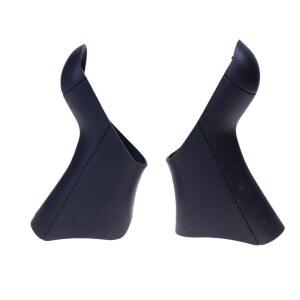 시마노 소라 클라리스 ST-2400 ST-3500 모델 소프트 실리콘 그립 보호 커버, 블랙 페어와 호환되는 SUKOSRAM 자전거 브레이크 레버 후드