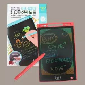 유아보드판 칼라 LCD 메모 패드 전자 노트 보드판 칠판 유아