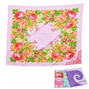 레이스 포인트 어버이날손수건 2매 나들이 성탄기념선물 감사 스카프