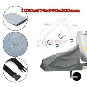 카라반 방수 커버 1P 트래일러 캠핑용 히치 덮개