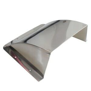 스테인레스 스틸 에어 벤트 후드 콘센트 레인지 욕실 레인 마운트 환기 커버 인치 추출기 34X28CM